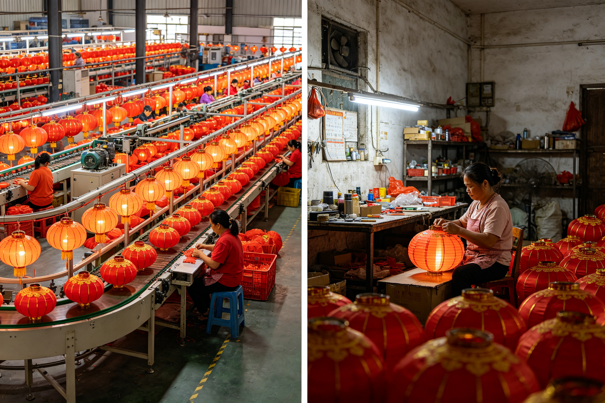 Chinese Lantern Festival Manufacturer vs Local Producer: Ful