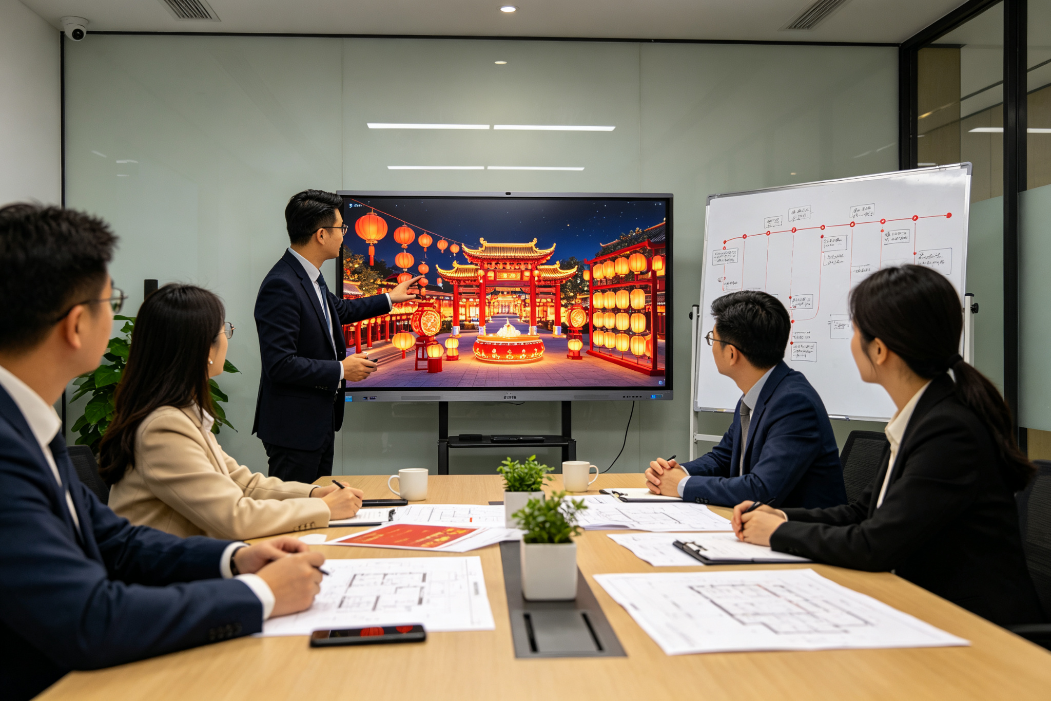 Chinese Lantern Show Planning Timeline: 9-Month Countdown