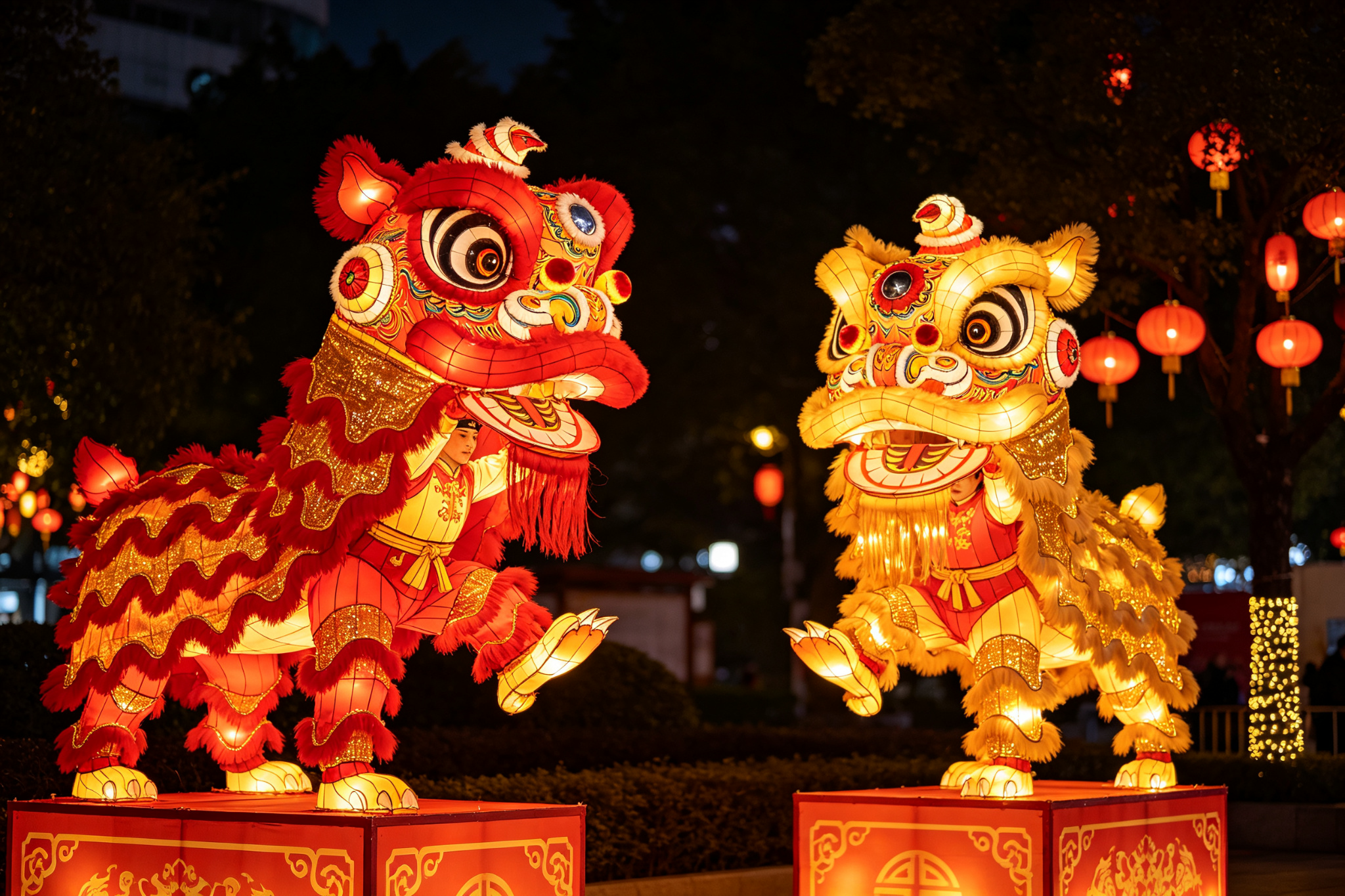 Moon Goddess (Change) Lantern for Festivals, Zoos & Events