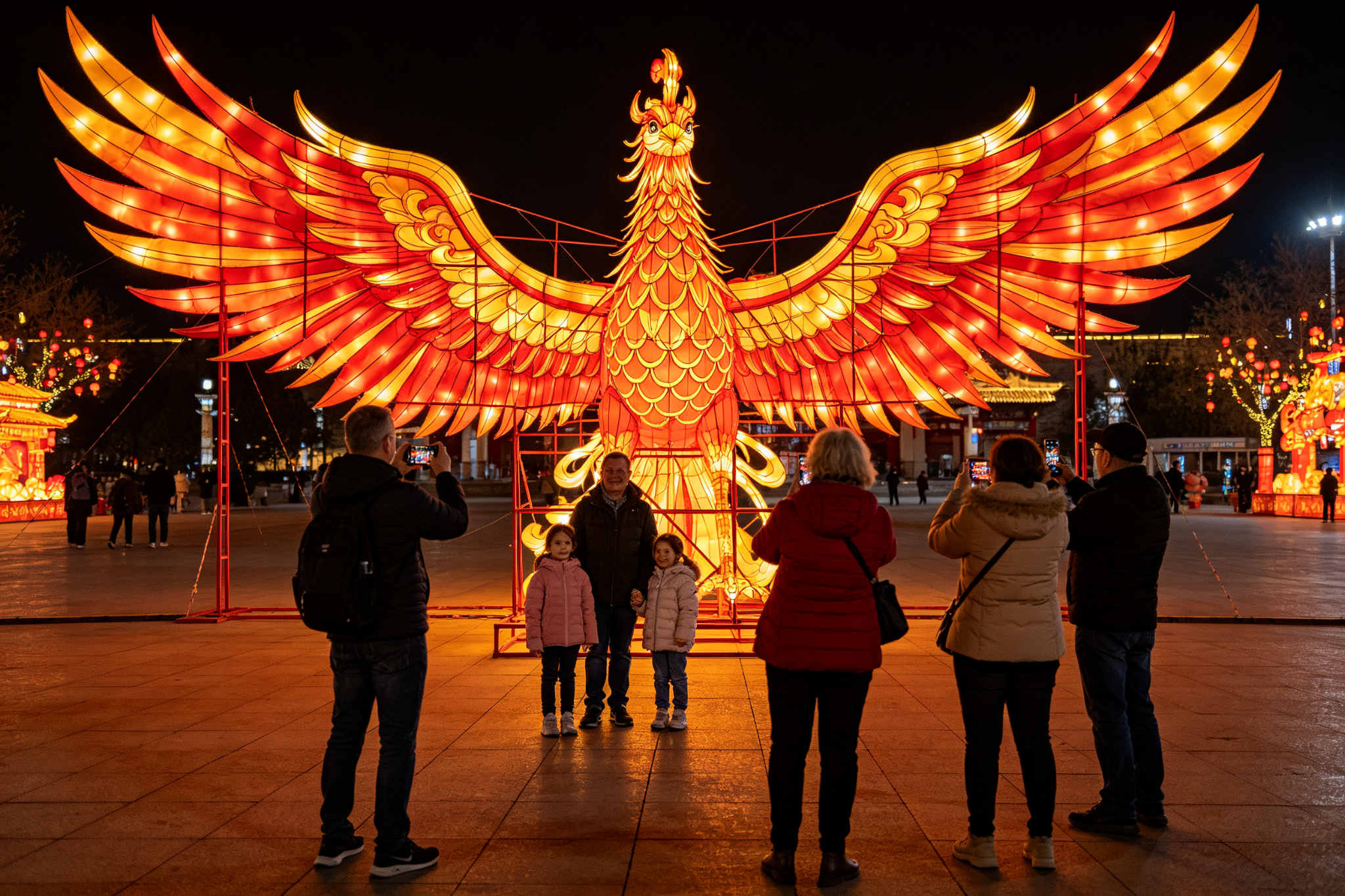 Lotus Pond Lantern Installation for Festivals, Zoos & Events