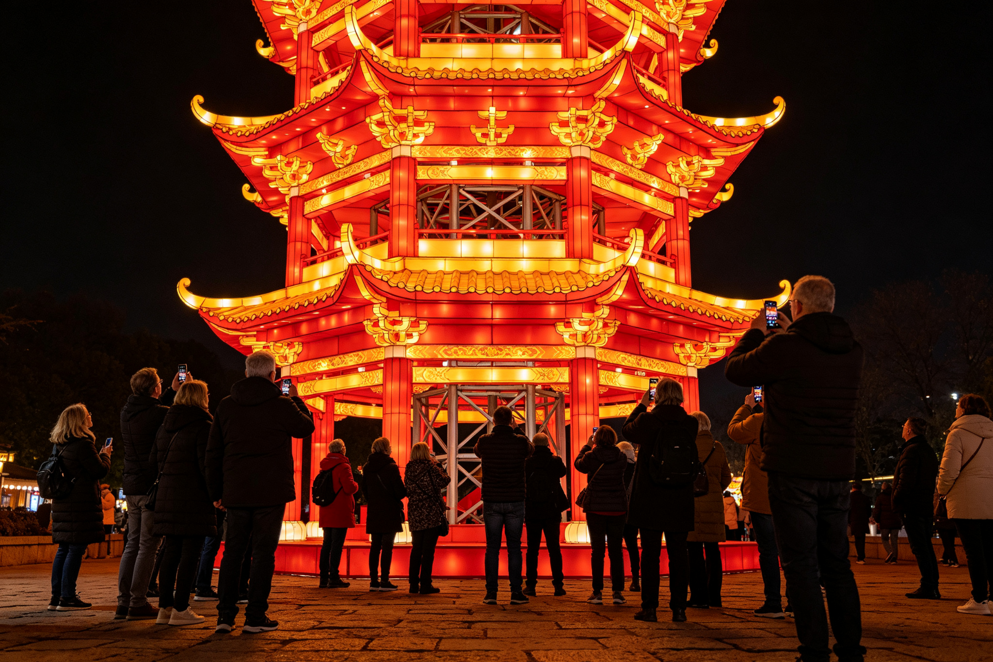 Mushroom Forest Lantern Display for Festivals, Zoos & Events