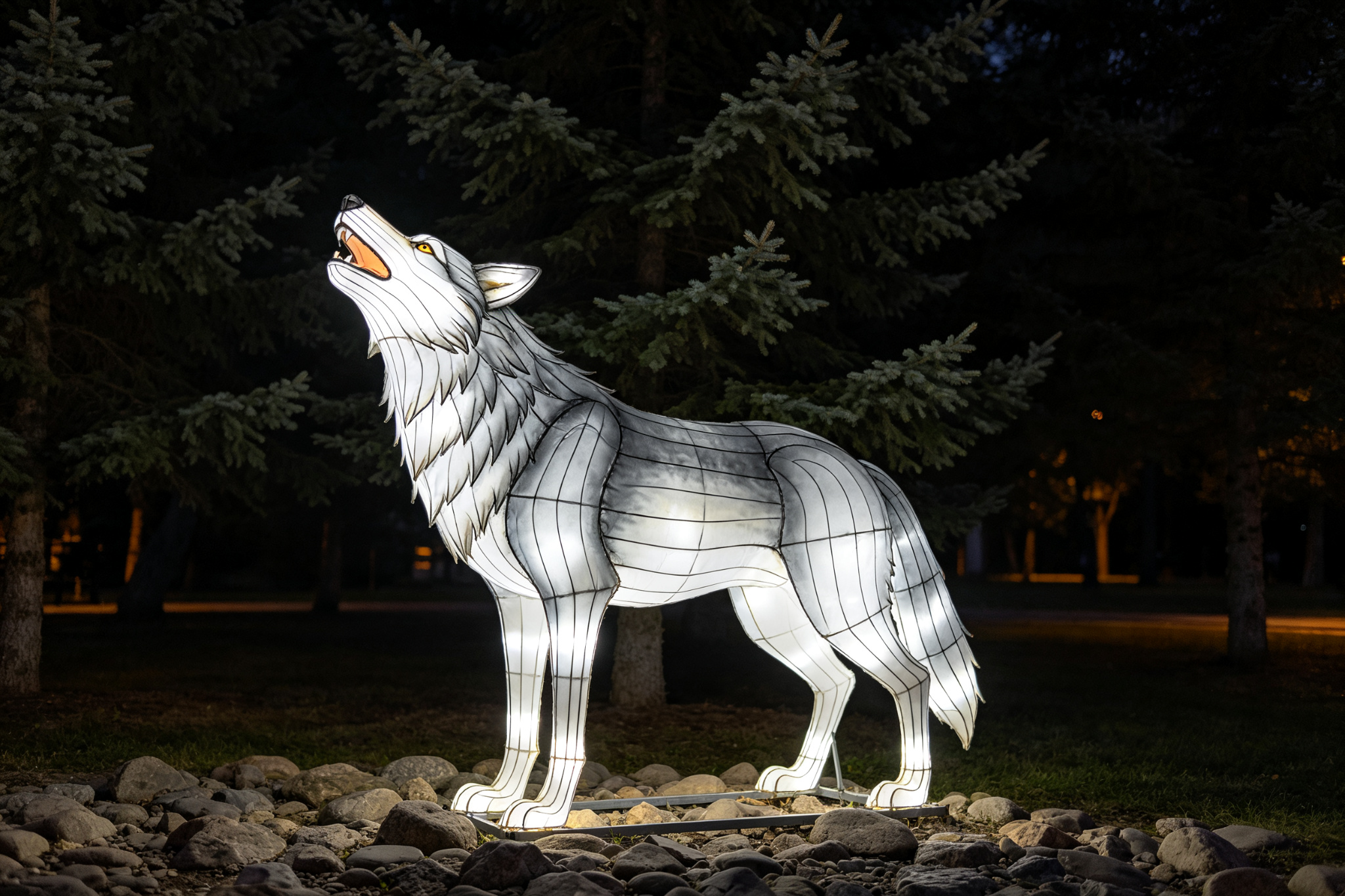 Brown Bear Lantern for Festivals, Zoos & Events