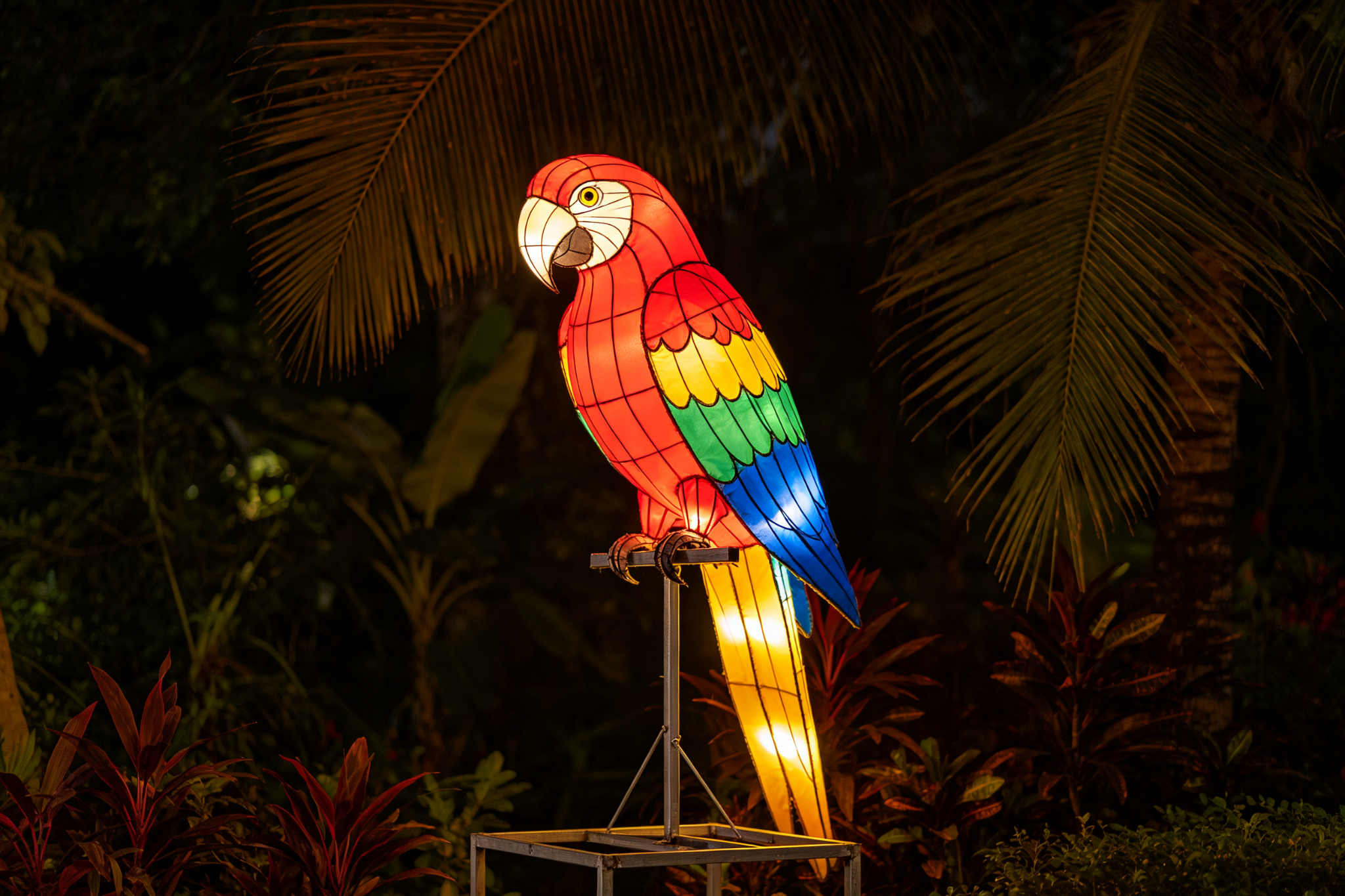 Eagle Lantern with Spread Wings for Festivals, Zoos & Events