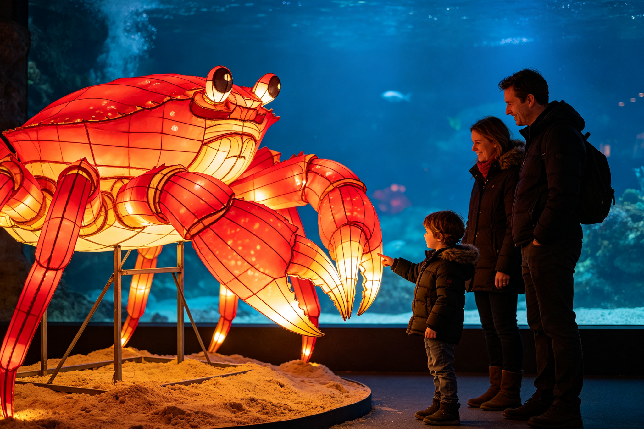 Jellyfish Lantern Cluster for Festivals, Zoos & Events