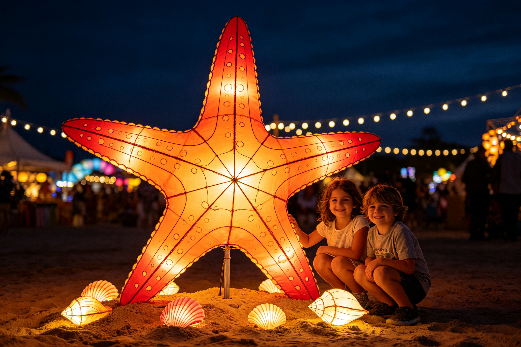 Lobster Lantern for Festivals, Zoos & Events