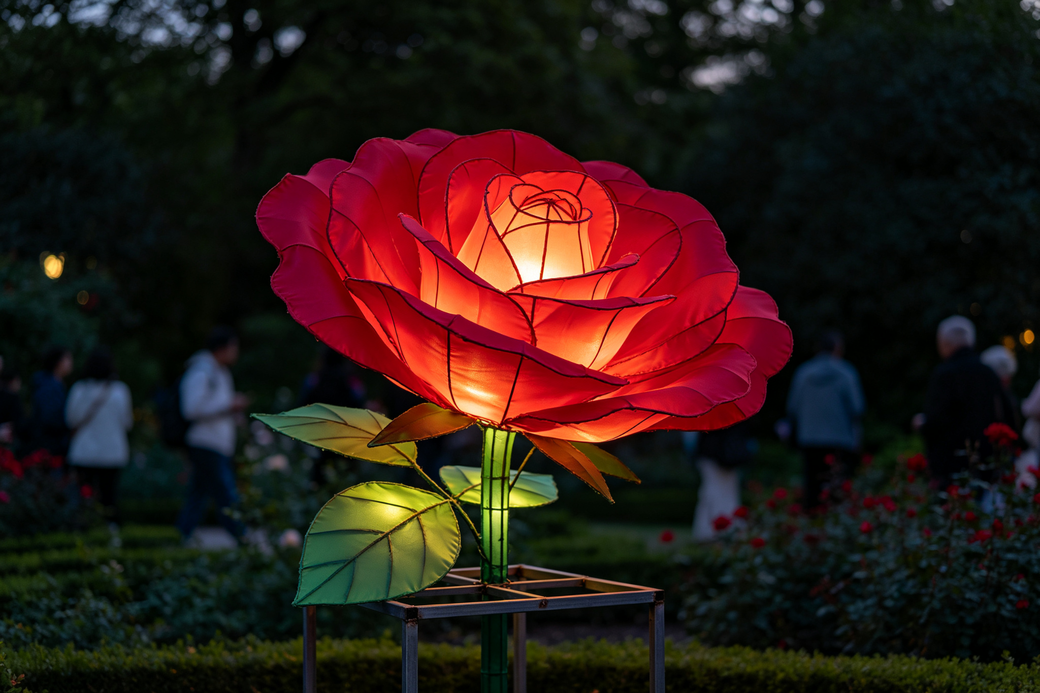 Giant Sunflower Lantern for Festivals, Zoos & Events