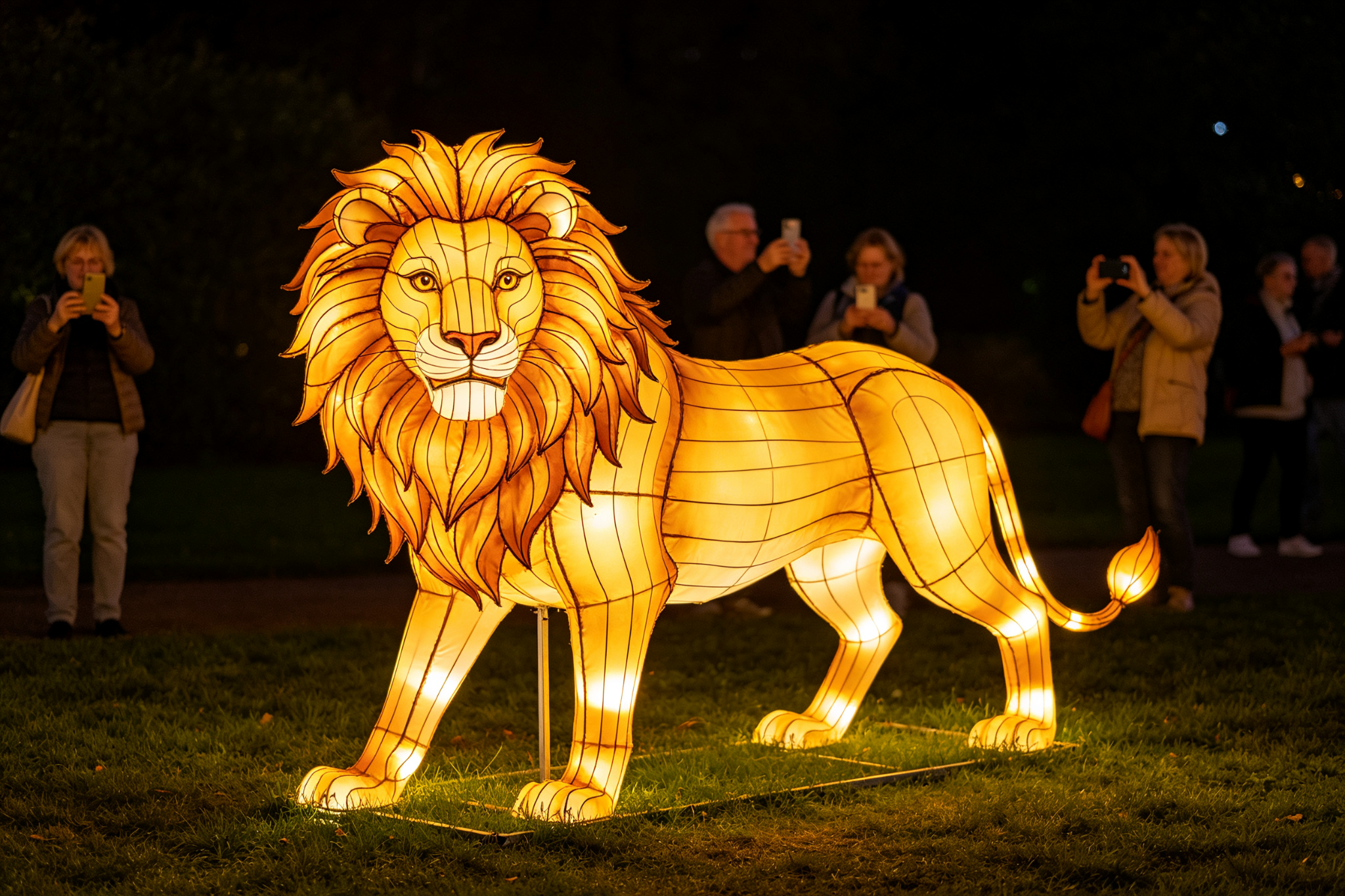 Tiger Lantern for Festivals, Zoos & Events