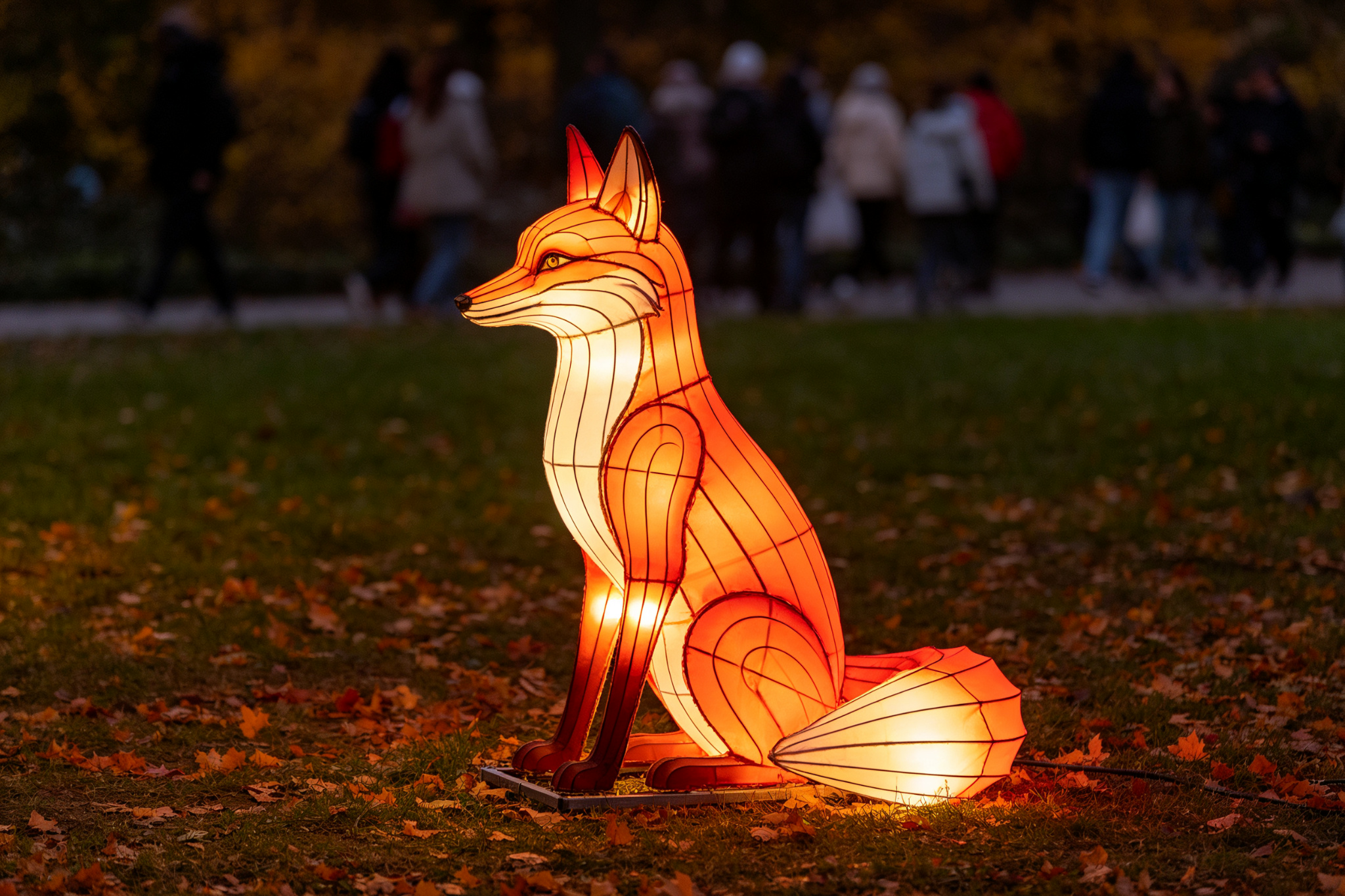 Fox Lantern for Festivals, Zoos & Events